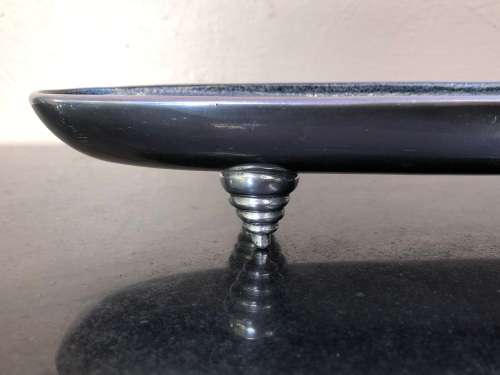 CARROL BOYES (1954 - 2019) BEEHIVE PATTERN MEDIUM SIZE CANOE BOWL
