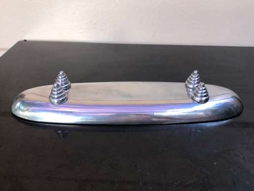 CARROL BOYES (1954 - 2019) BEEHIVE PATTERN MEDIUM SIZE CANOE BOWL