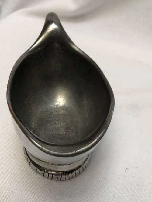 CARROL BOYES (1954 - 2019) ORIGINAL WAVE PATTERN HEAVY MILK JUG - STUNNING FUNCTIONAL ART !!!