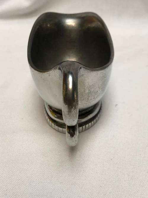 CARROL BOYES (1954 - 2019) ORIGINAL WAVE PATTERN HEAVY MILK JUG - STUNNING FUNCTIONAL ART !!!