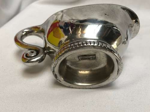 CARROL BOYES (1954 - 2019) ORIGINAL WAVE PATTERN HEAVY MILK JUG - STUNNING FUNCTIONAL ART !!!