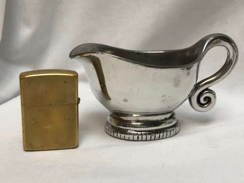 CARROL BOYES (1954 - 2019) ORIGINAL WAVE PATTERN HEAVY MILK JUG - STUNNING FUNCTIONAL ART !!!
