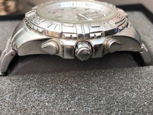FESTINA CHRONO BIKE 2004 TOUR DE FRANCE ANALOG WATER RESISTANT ALARM QUARTZ WATCH - WORKING 100%