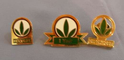 Herbalife badges x 3