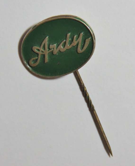 Vintage Ardy Engineers pin badge