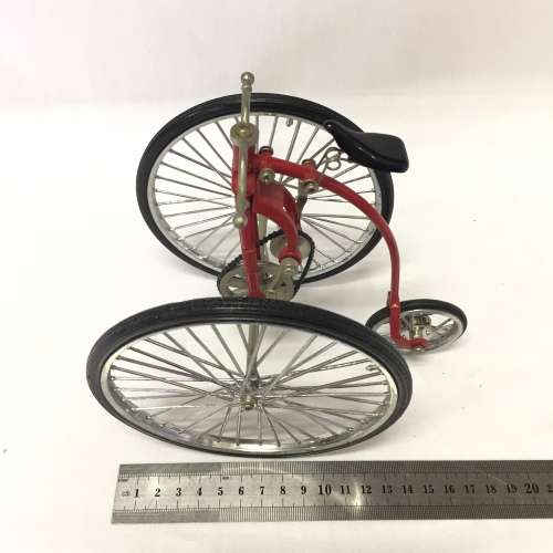 Die Cast Penny farthing tricycle model