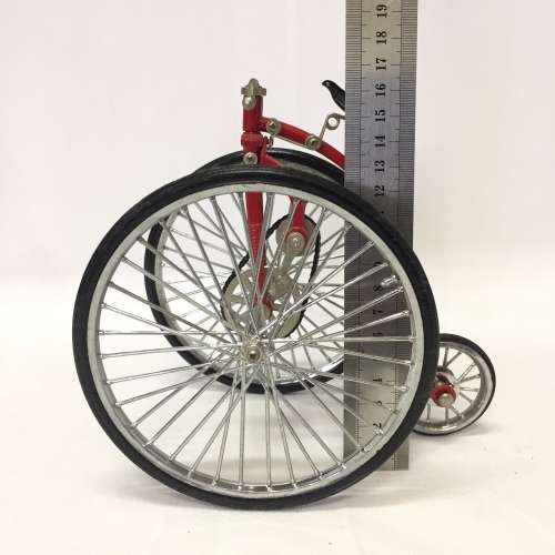 Die Cast Penny farthing tricycle model