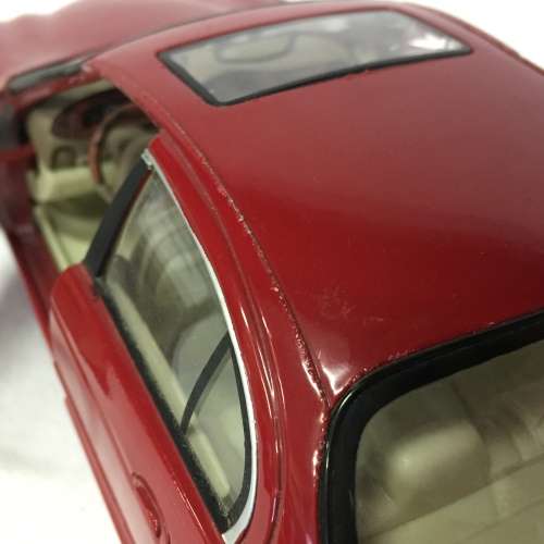 Welly Jaguar S-Type model car - scale 1/18 - some rust marks - tyres broken