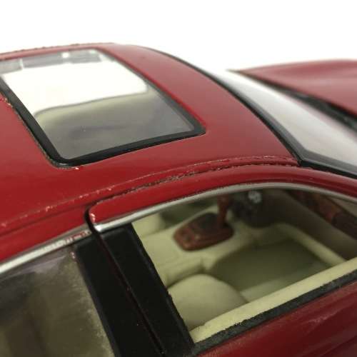 Welly Jaguar S-Type model car - scale 1/18 - some rust marks - tyres broken