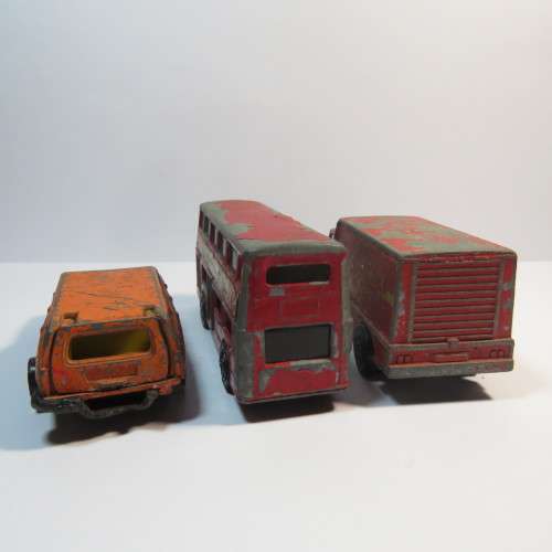 Lot of 7 vintage Corgi Juniors toy cars