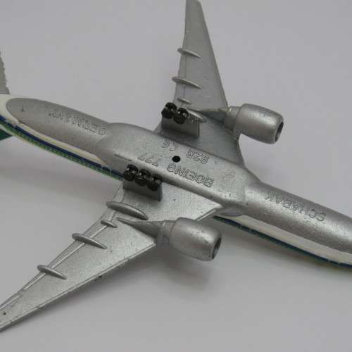 Schabak Boeing 777 die-cast model airplane