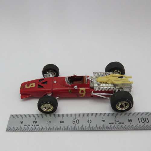 Brumm 1968 Ferrari 312 F1 racing model car #9 - Scale 1/43
