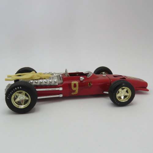 Brumm 1968 Ferrari 312 F1 racing model car #9 - Scale 1/43