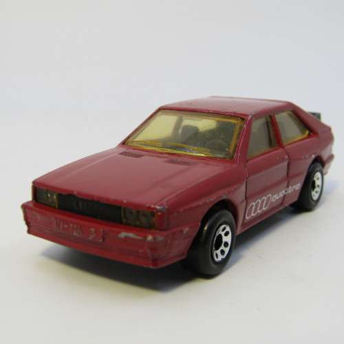 1982 Matchbox Audi Quattro toy car - scale 1/58