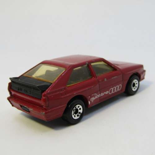 1982 Matchbox Audi Quattro toy car - scale 1/58