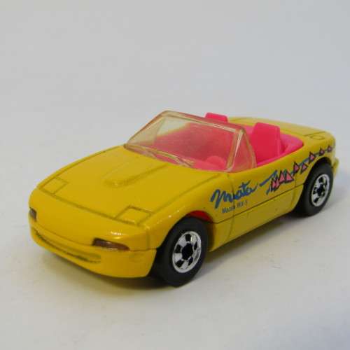 1992 Hot Wheels Mazda MX-5 toy car - Malaysia