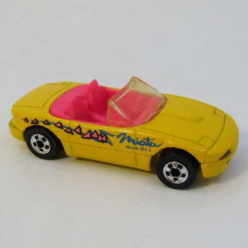 1992 Hot Wheels Mazda MX-5 toy car - Malaysia