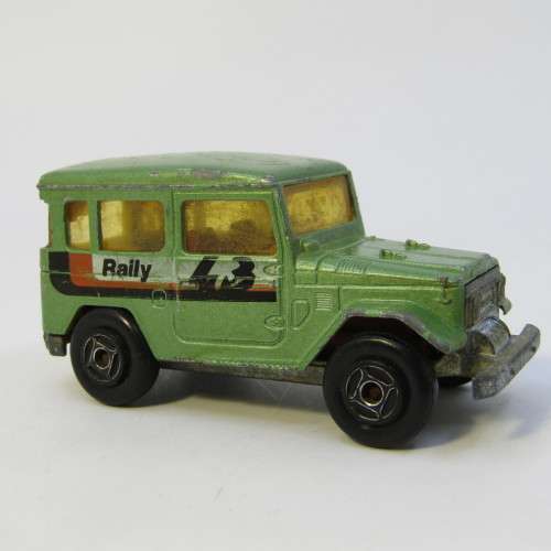 Majorette #277 Toyota Land Cruiser toy car - scale 1/55
