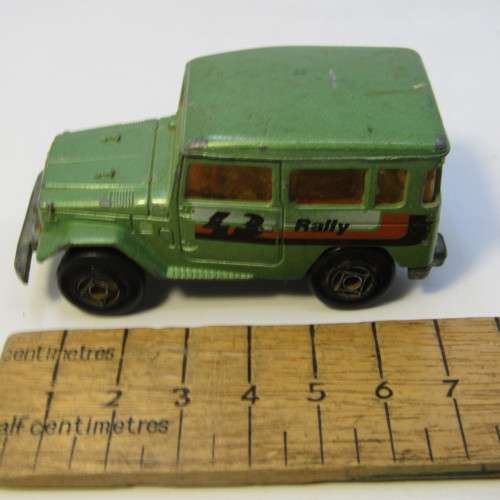 Majorette #277 Toyota Land Cruiser toy car - scale 1/55