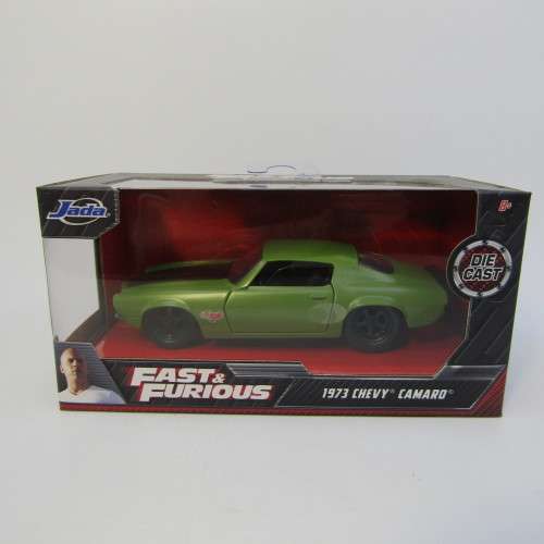 Jada Fast and Furious 1973 Chevy Camaro model car in box - scale 1/32