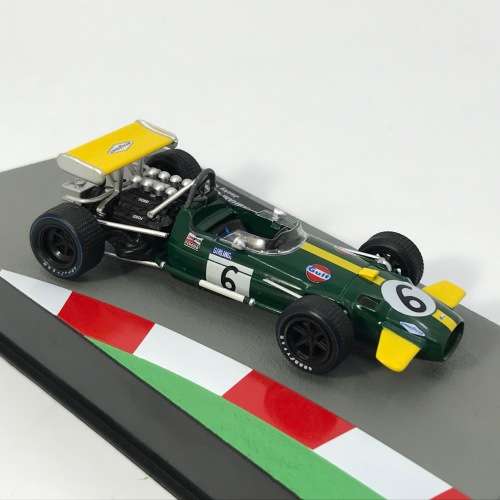 Formula 1 Brabham BT26A - 1969 die-cast model car - #6 Jacky Ickx - scale 1/43