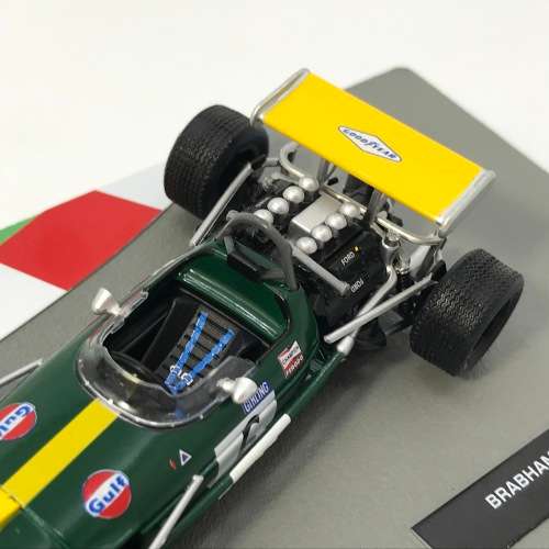 Formula 1 Brabham BT26A - 1969 die-cast model car - #6 Jacky Ickx - scale 1/43