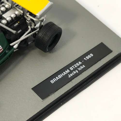 Formula 1 Brabham BT26A - 1969 die-cast model car - #6 Jacky Ickx - scale 1/43