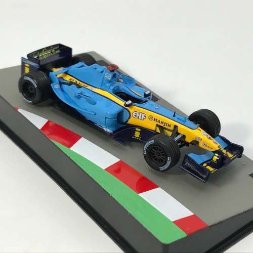 Formula 1 Renault R24 - 2004 die-cast model car - #7 Jarno Trulli - scale 1/43