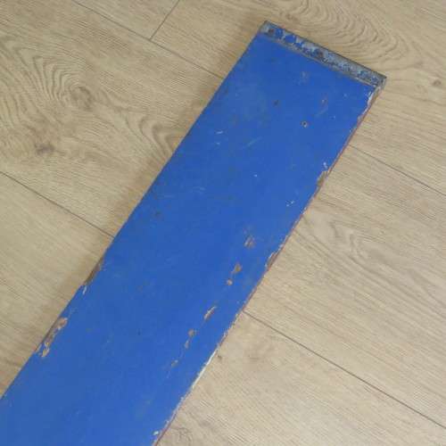Vintage SA Railways Apartheid `Whites Only` wooden train passenger coach sign - 17 x 94 cm