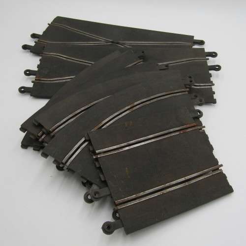 Lot of 8 vintage Scalextric No. 907789 race tracks