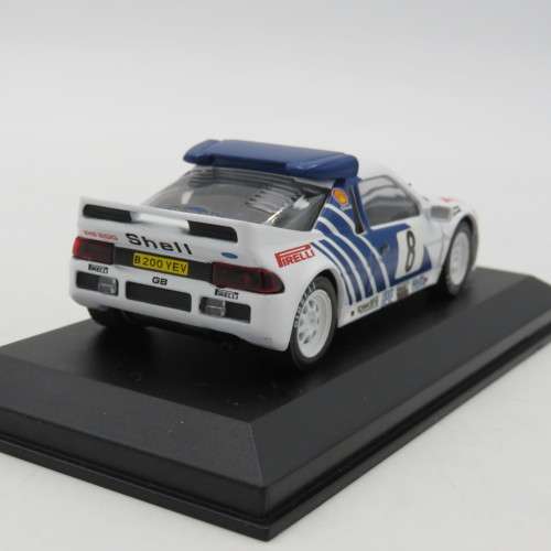 Ford RS200 die-cast rally model car - 1986 Sweden rally - Scale 1/43
