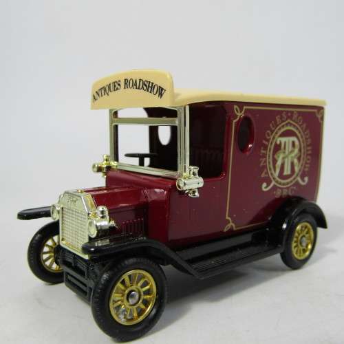 Lledo 1920 Ford Model T van - Antiques Roadshow BBC advertising model car in box