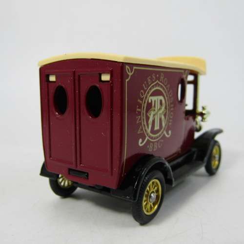 Lledo 1920 Ford Model T van - Antiques Roadshow BBC advertising model car in box