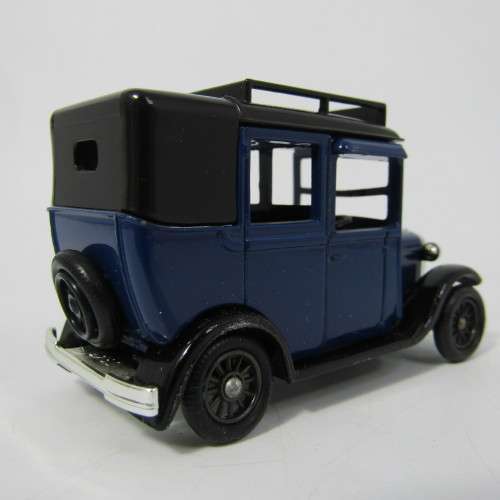 Lledo 1920 Ford Model T van - Austin taxi blue promotional model car in box