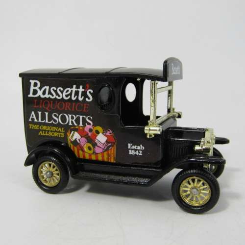 Lledo 1920 Ford Model T van - Bassett`s Liquorice Allsorts promotional model car in box