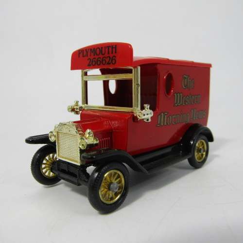 Lledo 1920 Ford Model T van - The Western Morning News promotional model car in box