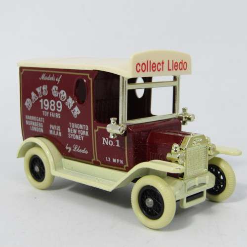 Lledo Days Gone 1920 Ford Model T van -1989 Days Gone toy fairs model car in box