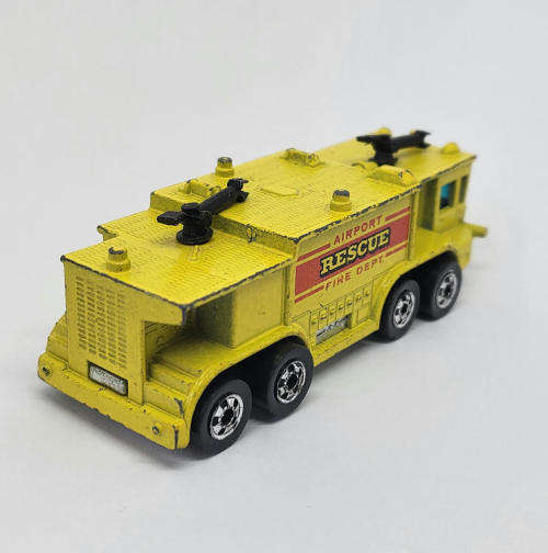 Hot Wheels Airport Rescue Fire department truck