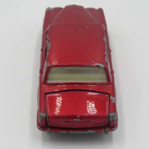 Lesney Matchbox series #24 Rolls Royce silver shadow toy car - opening rear