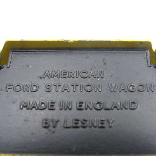 Lensney Matchbox No. 31 American Ford station wagon toy car
