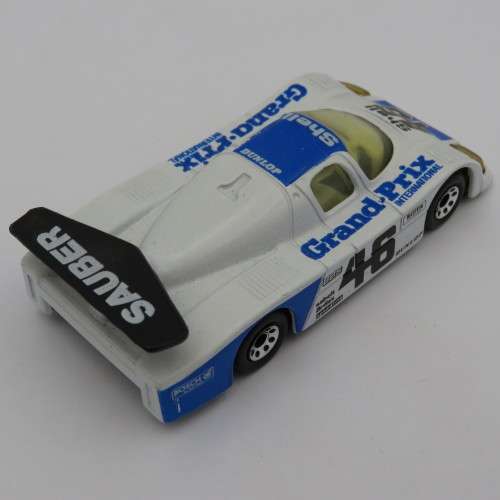 Matchbox Group C racer die-cast toy car - scale /55