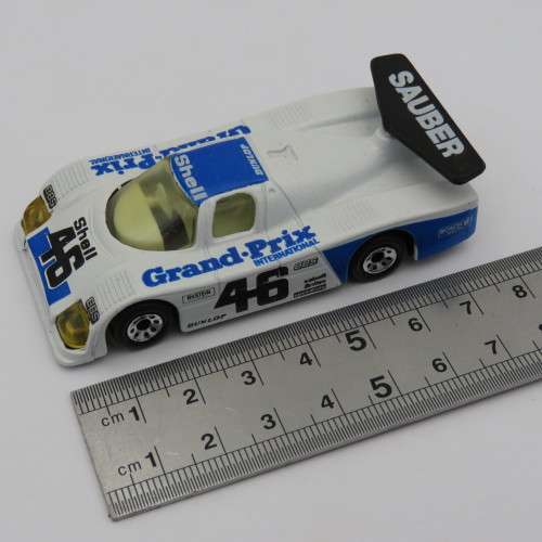 Matchbox Group C racer die-cast toy car - scale /55
