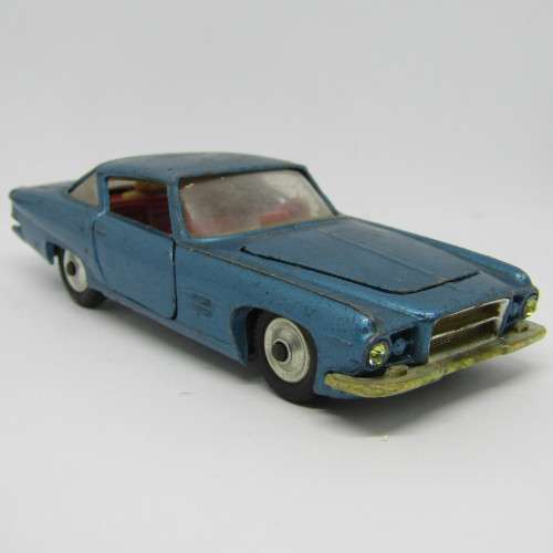 Corgi Toys Ghia L6.4 with Chrysler V8 Engine die-cast model car - rear bumper missing