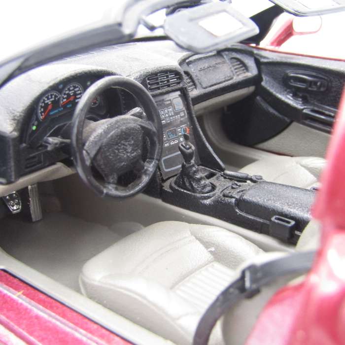 Bburago 1997 Chevrolet Corvette C5 die-cast model car - scale 1/18