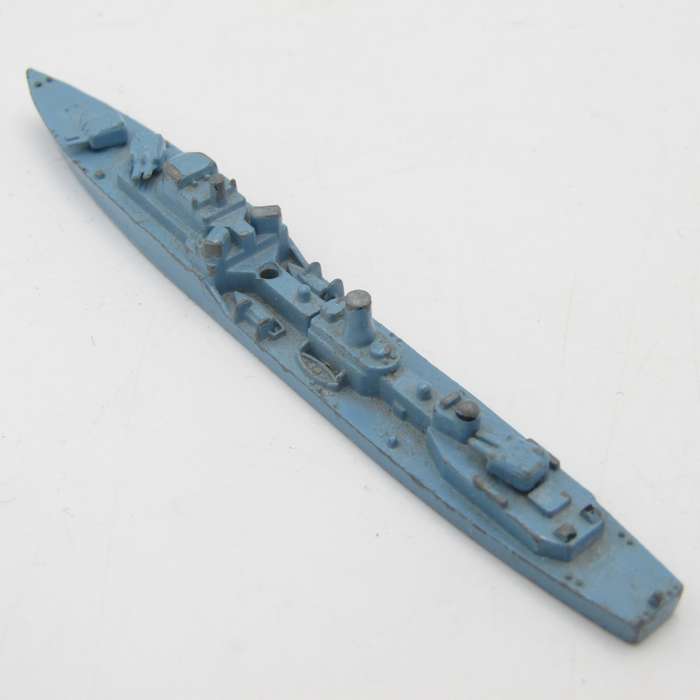 Vintage Tri-Ang HMS Diana die-cast toy ship