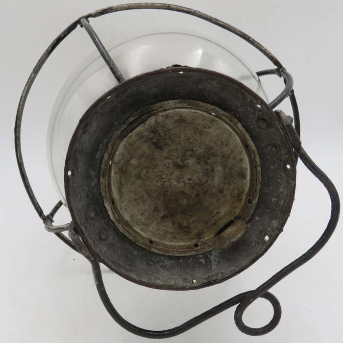 Antique Ships lantern with glass intact