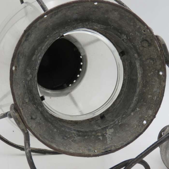 Antique Ships lantern with glass intact
