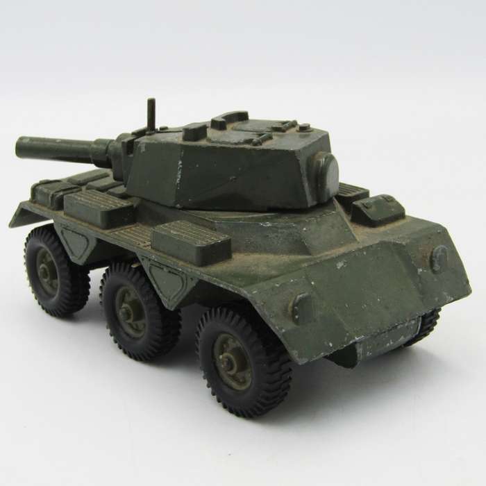 Vintage Crescent toys Saladin Armoured car die-cast model
