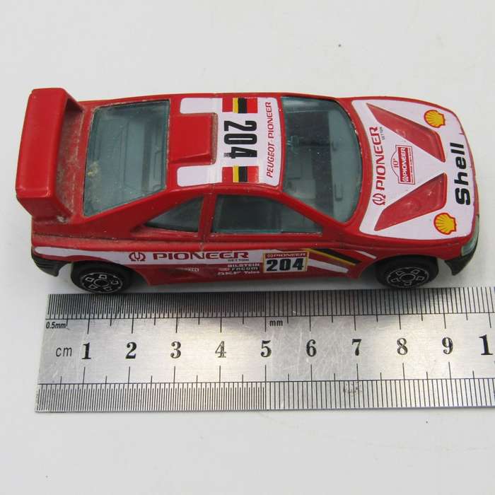 Bburago Peugeot 405 die-cast racing model car - scale 1/43