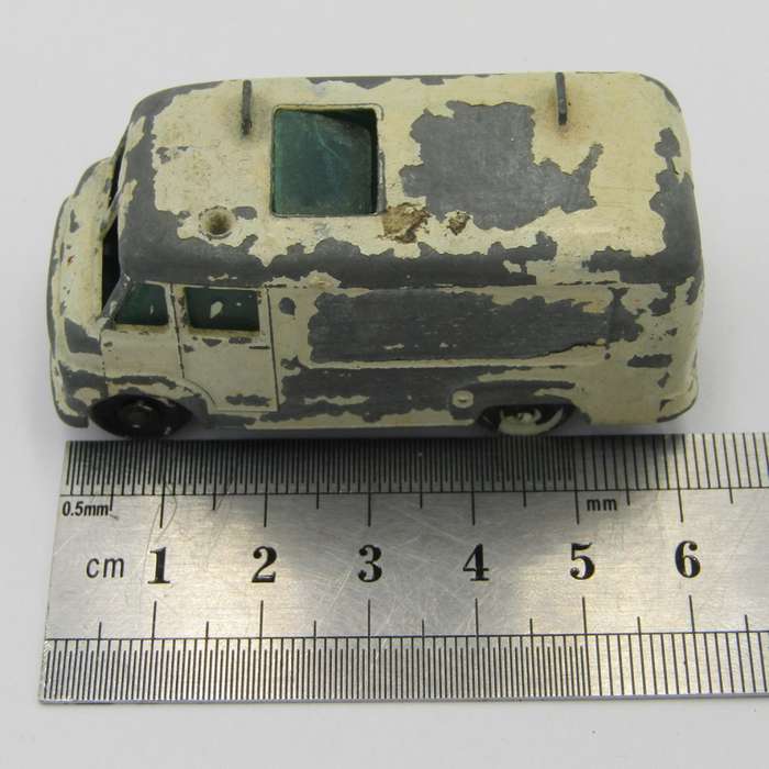 Matchbox Moko Lesney #62 TV service van die-cast toy car - rear door missing